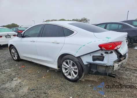 2016 Chrysler 200 Limited z USA, uszkodzony, nr VIN 1C3CCCAB1GN140632